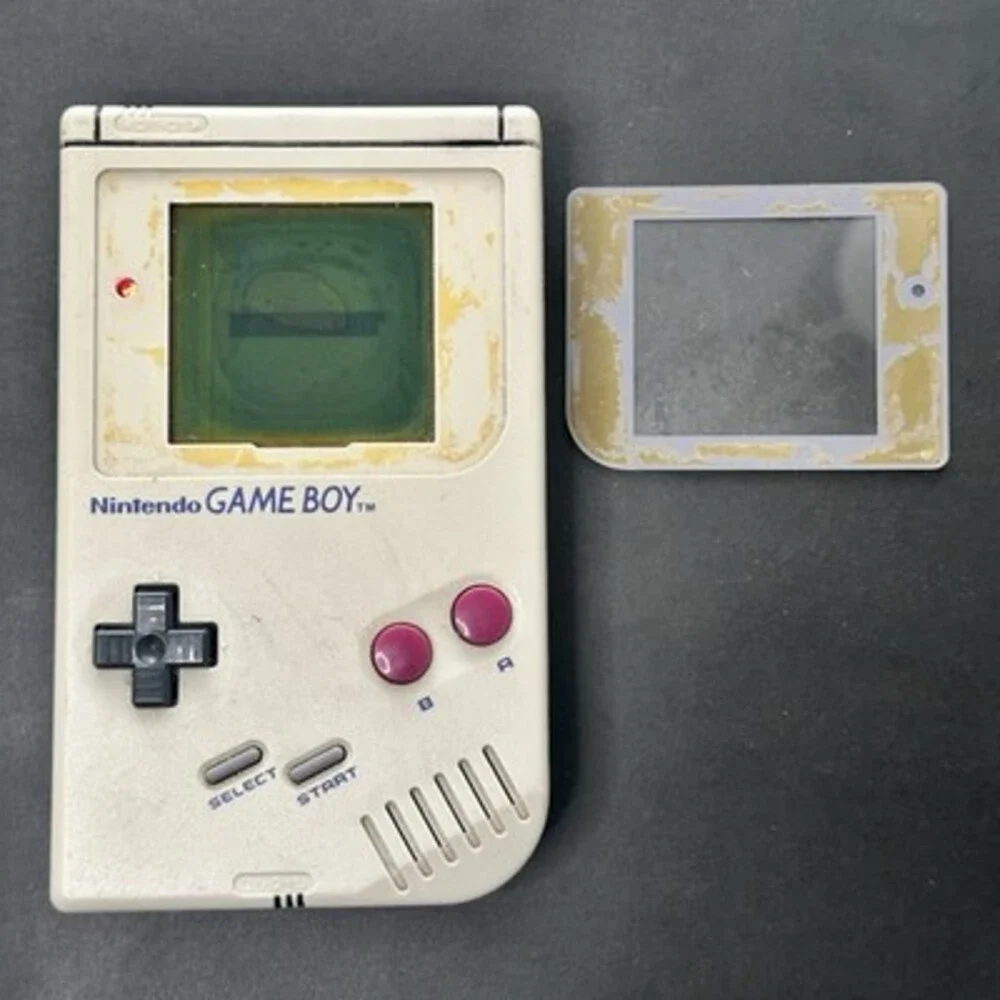 Nintendo Game Boy DMG-01 Tested & Working Lines On Screen As Is